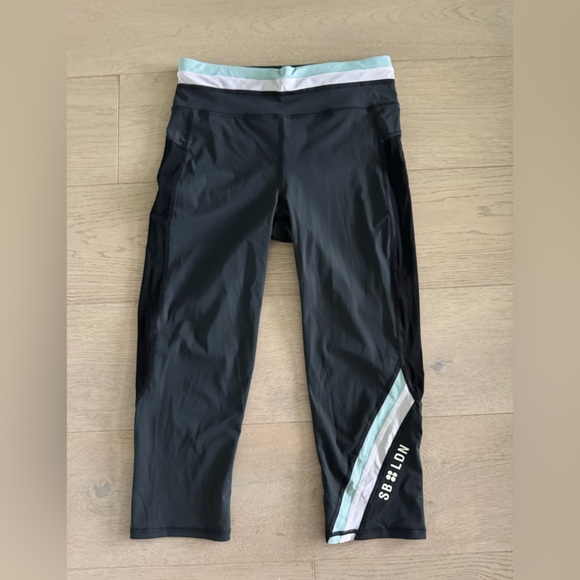 Sweaty Betty Zero Gravity Crop Leggings, Grey SB LDN Print size M - Picture 1 of 5